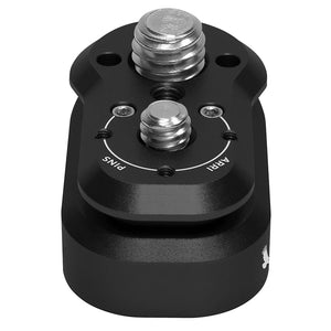 Kondor Blue Mini Quick Release Plate - Raven Black