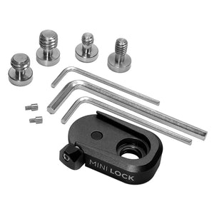 Kondor Blue Mini Quick Release Plate - Raven Black