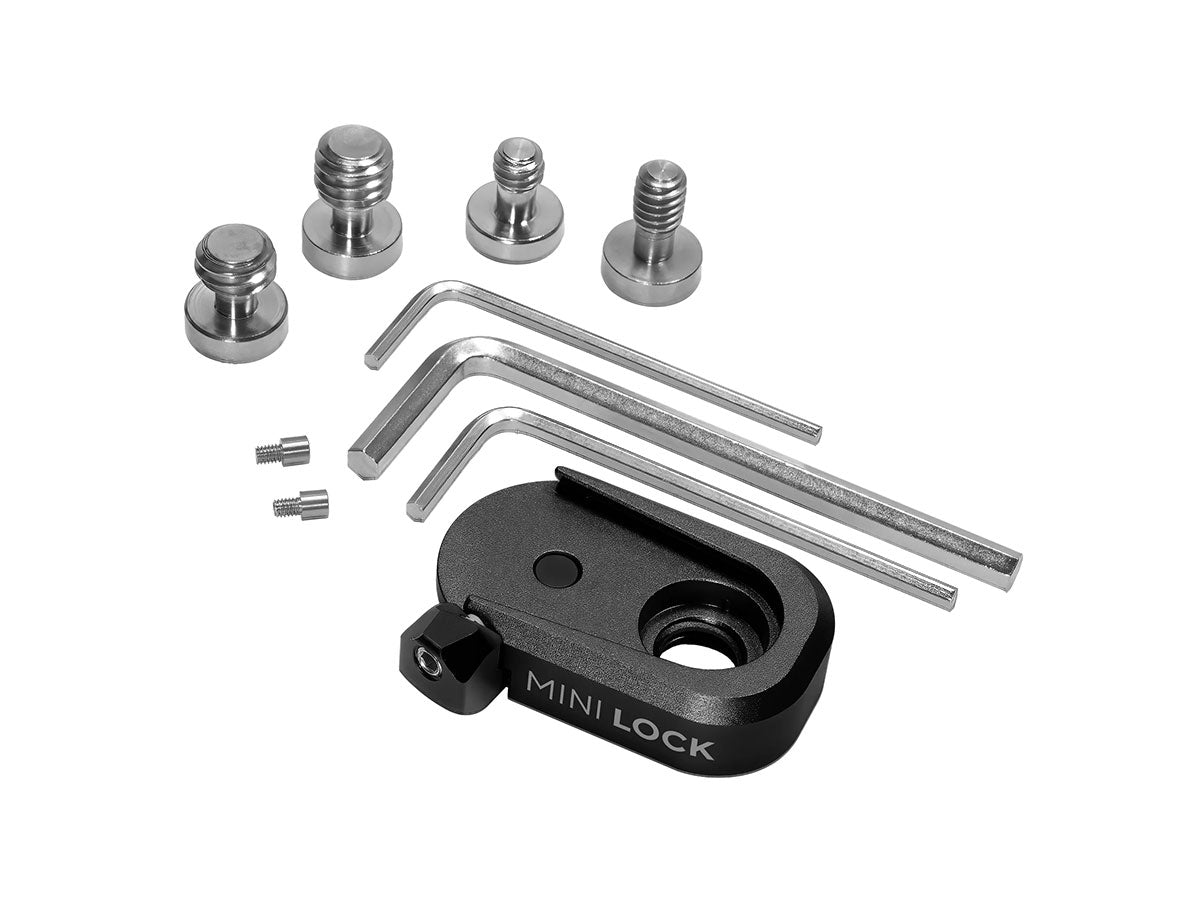 Kondor Blue Mini Quick Release Plate - Raven Black