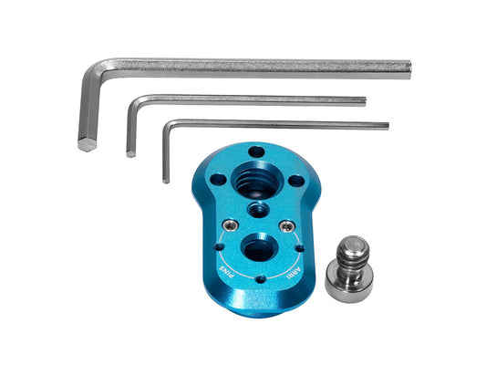 Kondor Blue Mini Quick Release Plate - Male Plate Only - Blue