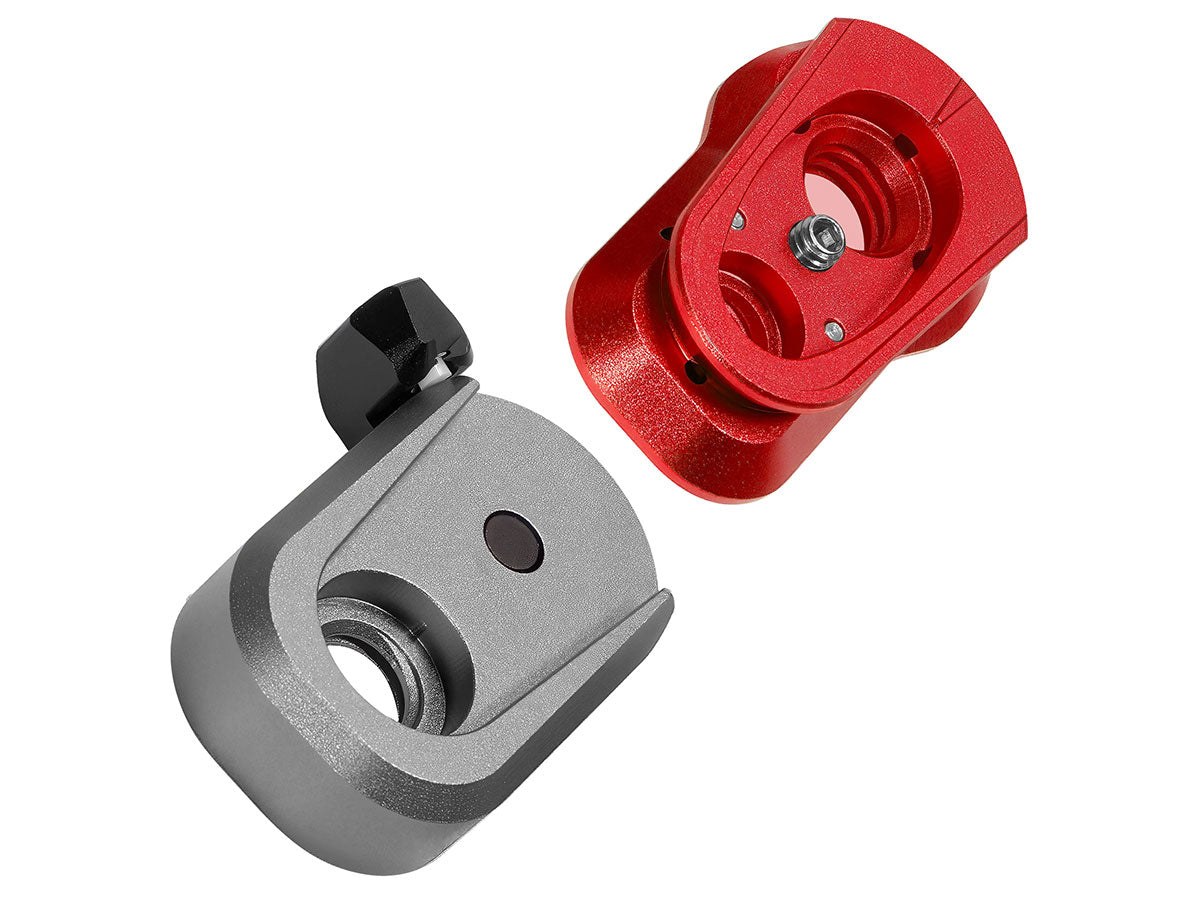Kondor Blue Mini Quick Release Plate - Cardinal Red