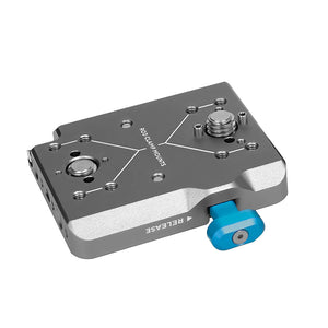 Kondor Blue Mini V-Mount Battery Plate - Space Grey