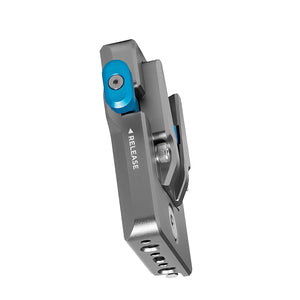 Kondor Blue Mini V-Mount Battery Plate - Space Grey