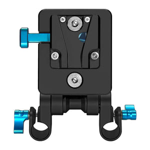 Kondor Blue Mini V-Mount Swivel Kit - Raven Black