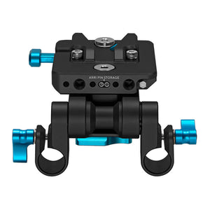 Kondor Blue Mini V-Mount Swivel Kit - Raven Black