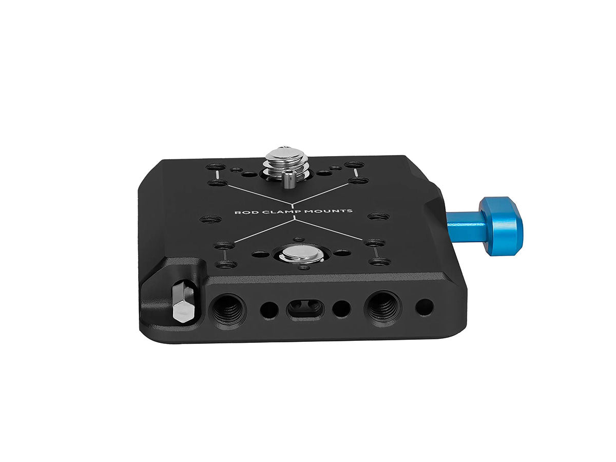 Kondor Blue Mini V-Mount Battery Plate - Raven Black