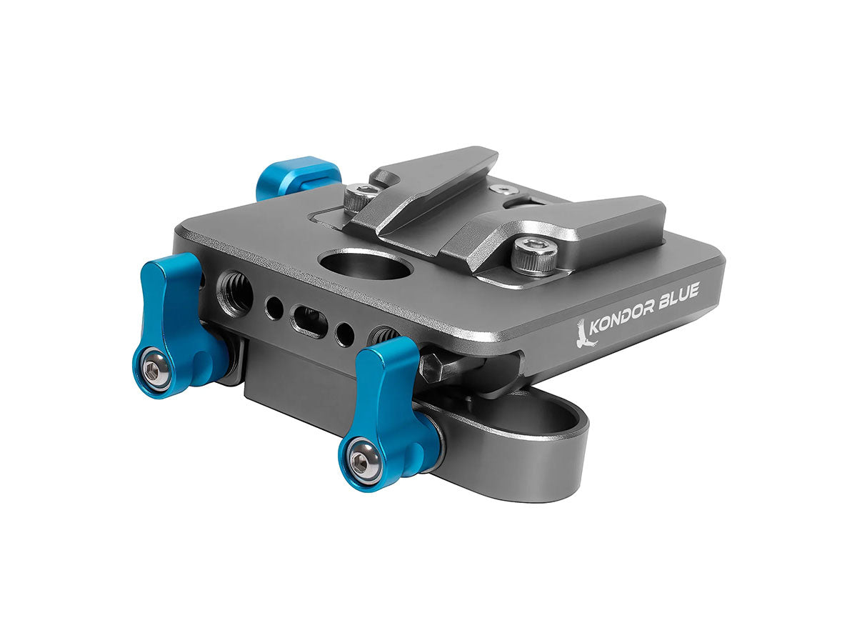 Kondor Blue Mini V-Mount Basic Rod Kit - Space Grey