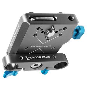 Kondor Blue Mini V-Mount Basic Rod Kit - Space Grey