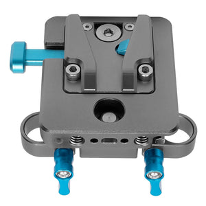 Kondor Blue Mini V-Mount Basic Rod Kit - Space Grey