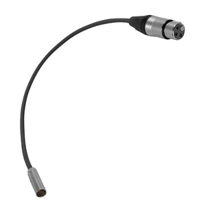 Kondor Blue Mini XLR Male to XLR Female Audio Cable - Black