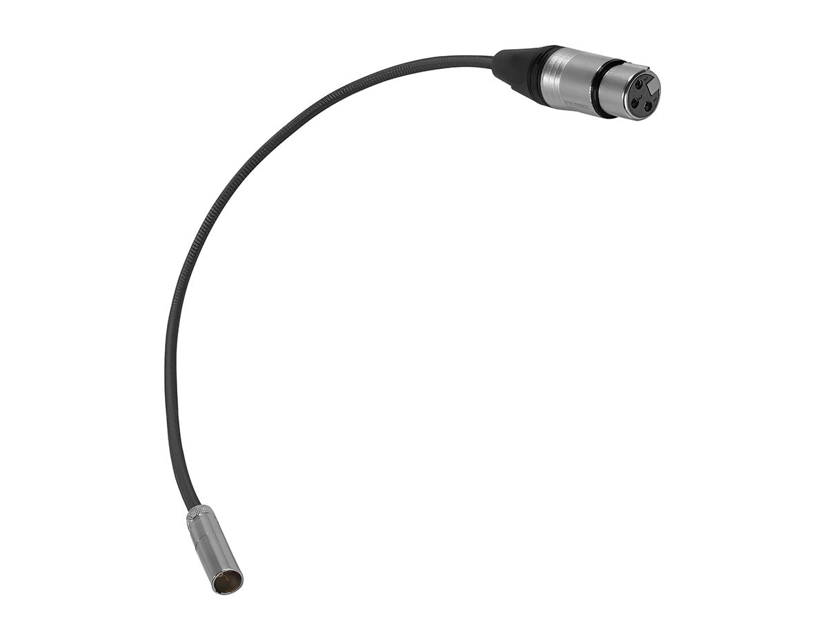 Kondor Blue Mini XLR Male to XLR Female Audio Cable - Black