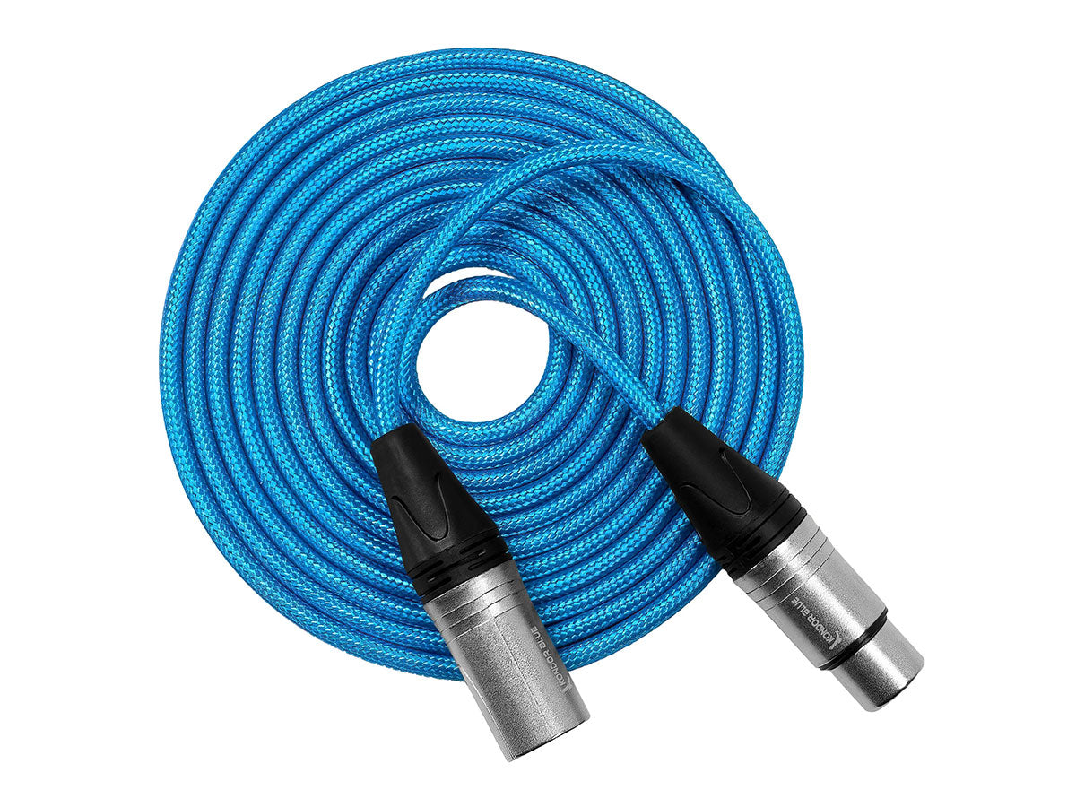 Kondor Blue Male XLR to Female XLR - 10ft