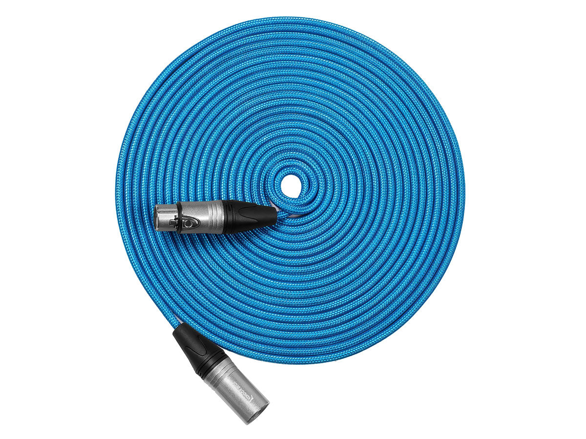 Kondor Blue Male XLR to Female XLR - 10ft