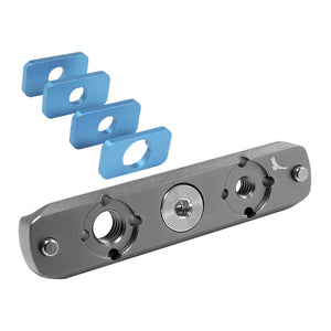 Kondor Blue Monitor Cage 3.5" NATO Rail (Space Gray)