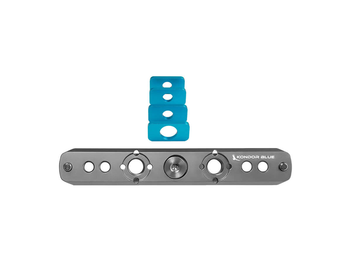 Kondor Blue Monitor Cage 5" NATO Rail (Space Gray)