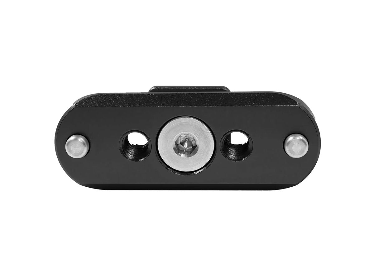 Kondor Blue NATO Rail to Hot Shoe Adapter - Raven Black