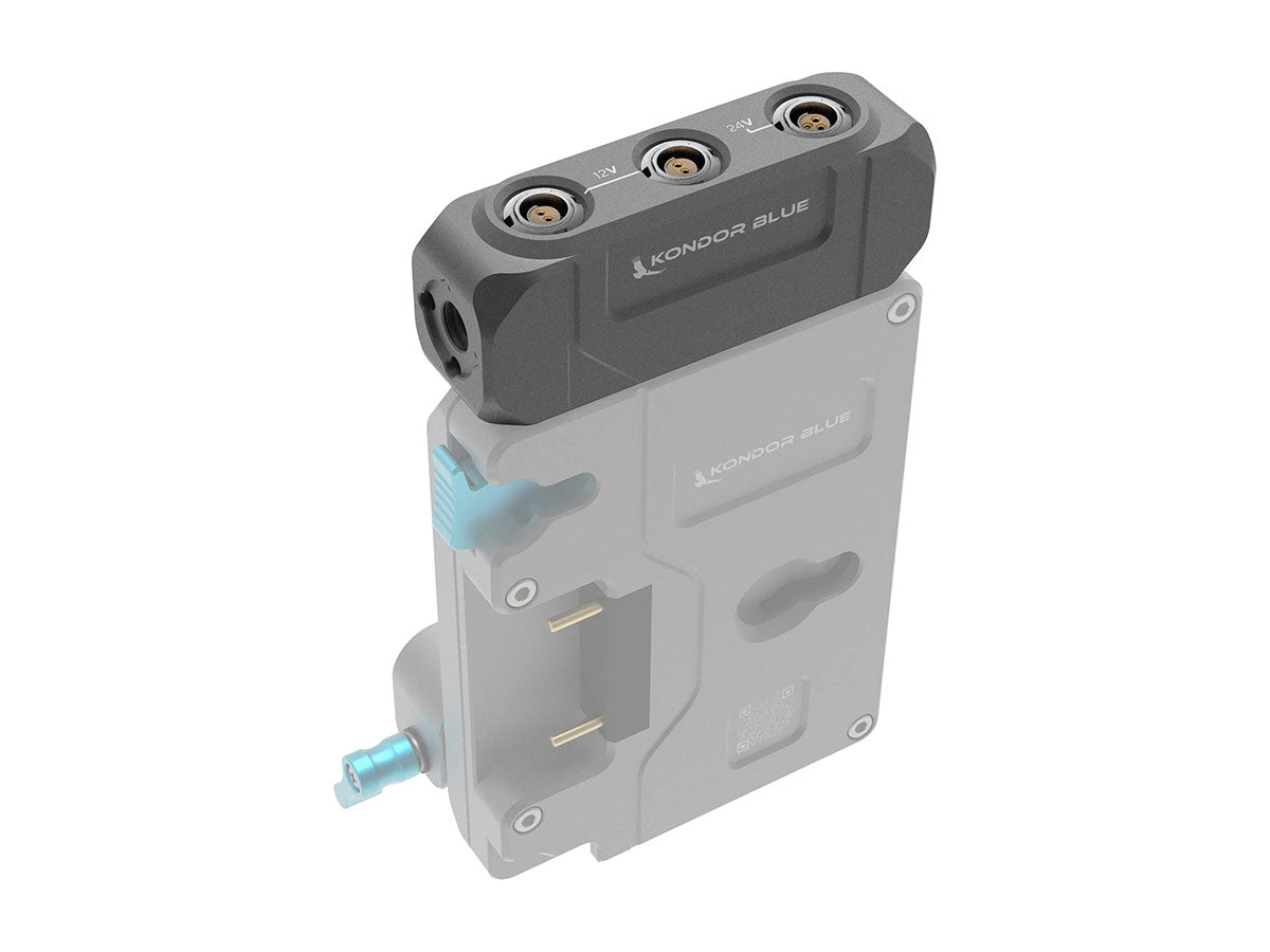 Kondor Blue Pro Power Expansion for Gold Mount Pro Battery Plate - Space Grey