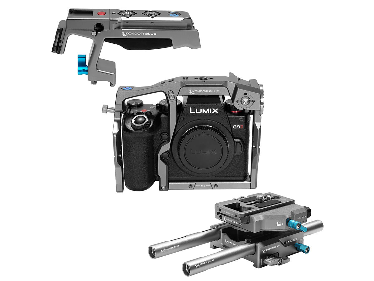 Kondor Blue Panasonic LUMIX G9 II Base Rig MKII (Space Gray)