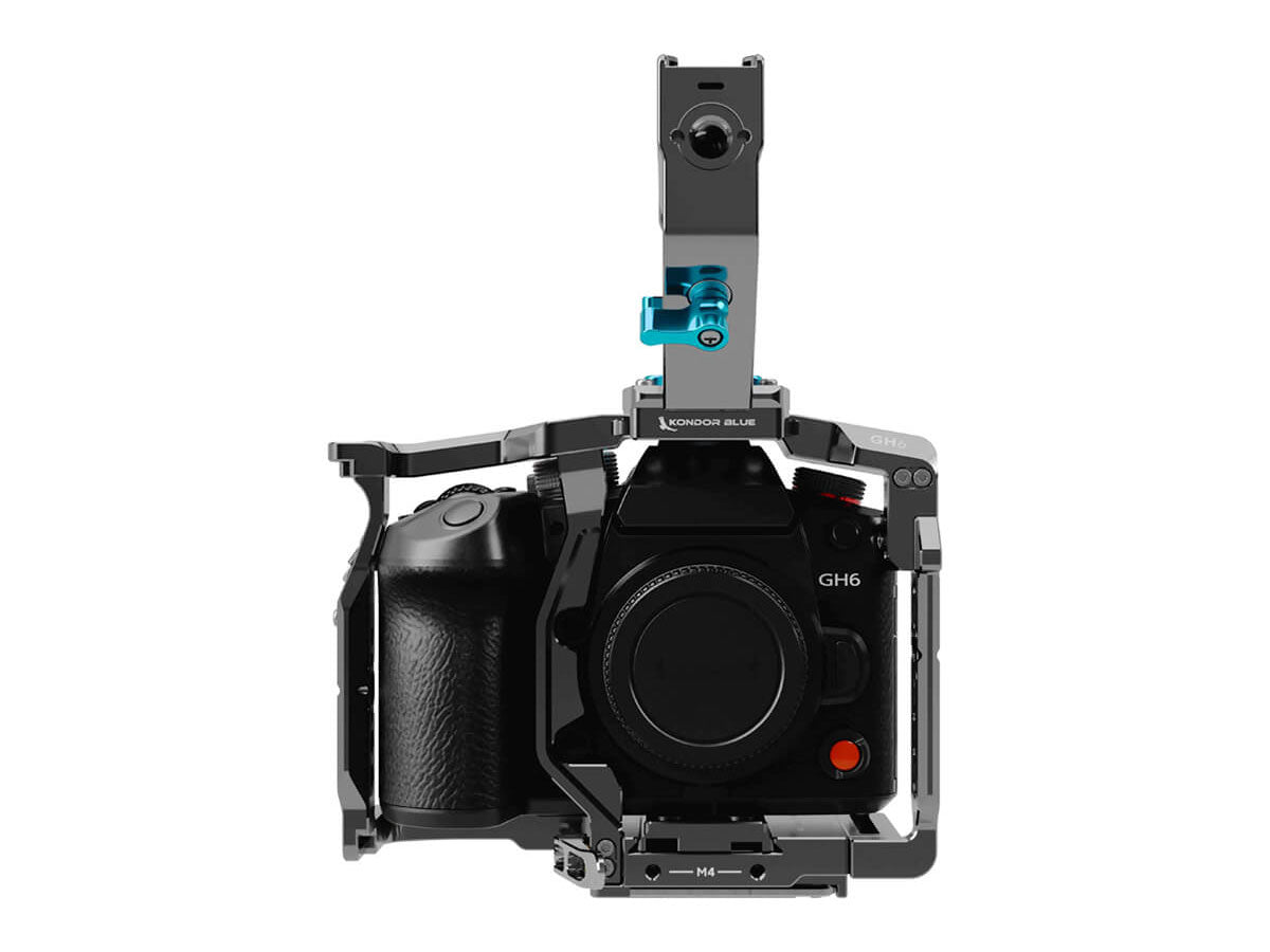Kondor Blue Panasonic LUMIX GH6 Cage (w/ Top Handle) - Black