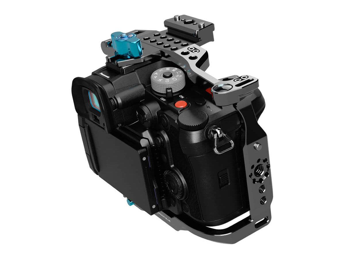 Kondor Blue Panasonic LUMIX GH6 Cage (w/ Top Handle) - Space Grey