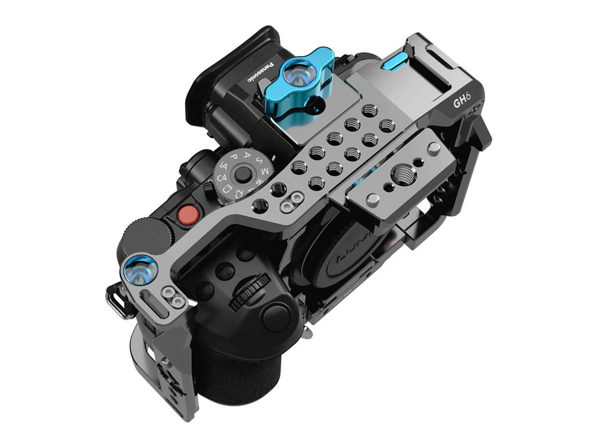 Kondor Blue Panasonic LUMIX GH6 Cage (w/ Top Handle) - Black