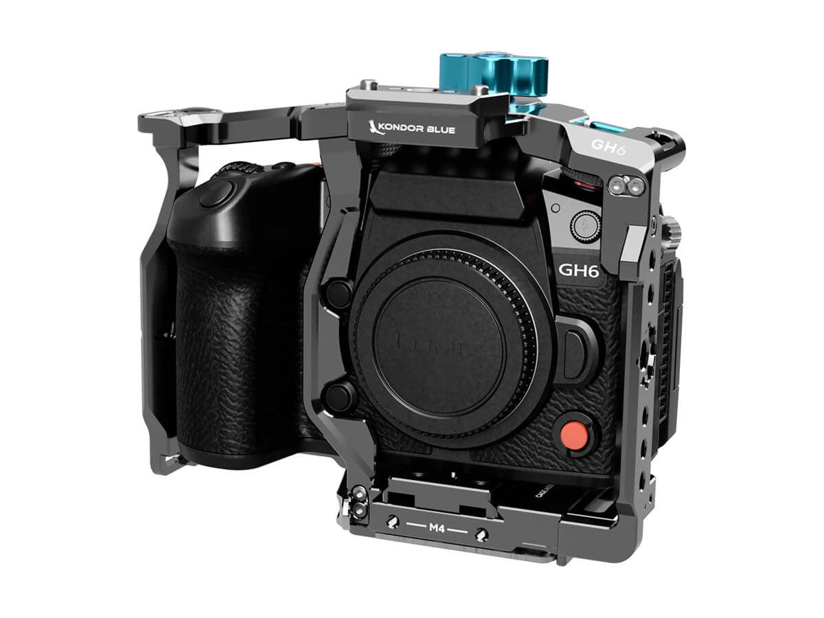 Kondor Blue Panasonic LUMIX GH6 Cage - Black