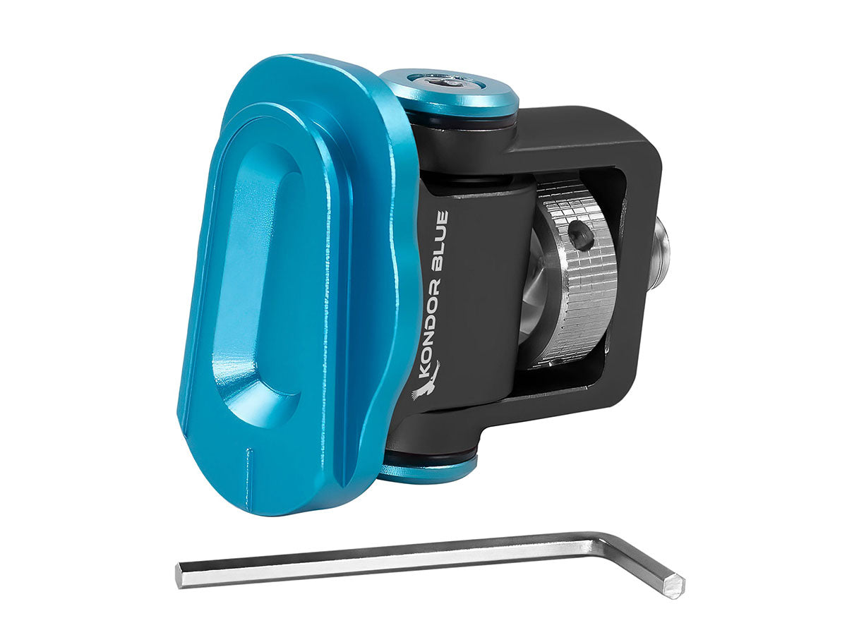 Kondor Blue Pro Monitor Mount with Mini Quick Release Built-in (Tilt/Pan) - Black