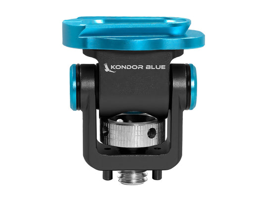 Kondor Blue Pro Monitor Mount with Mini Quick Release Built-in (Tilt/Pan) - Black