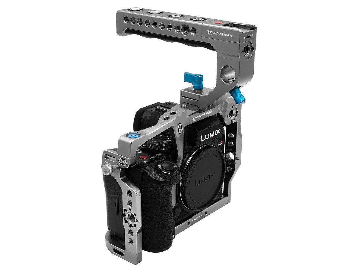 Kondor Blue Panasonic S5II / X Cage (with Top Handle) - Space Grey