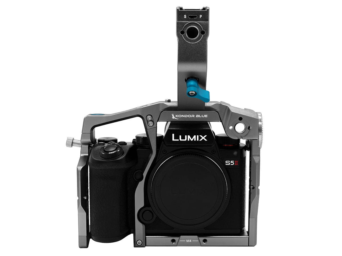 Kondor Blue Panasonic S5II / X Cage (with Top Handle) - Space Grey