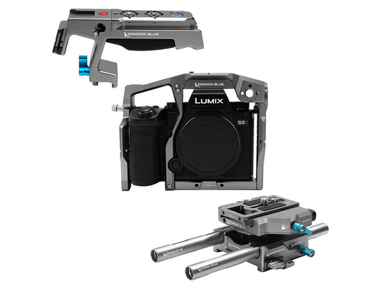 Kondor Blue Panasonic LUMIX S5II/X Base Rig MKII (Space Gray)