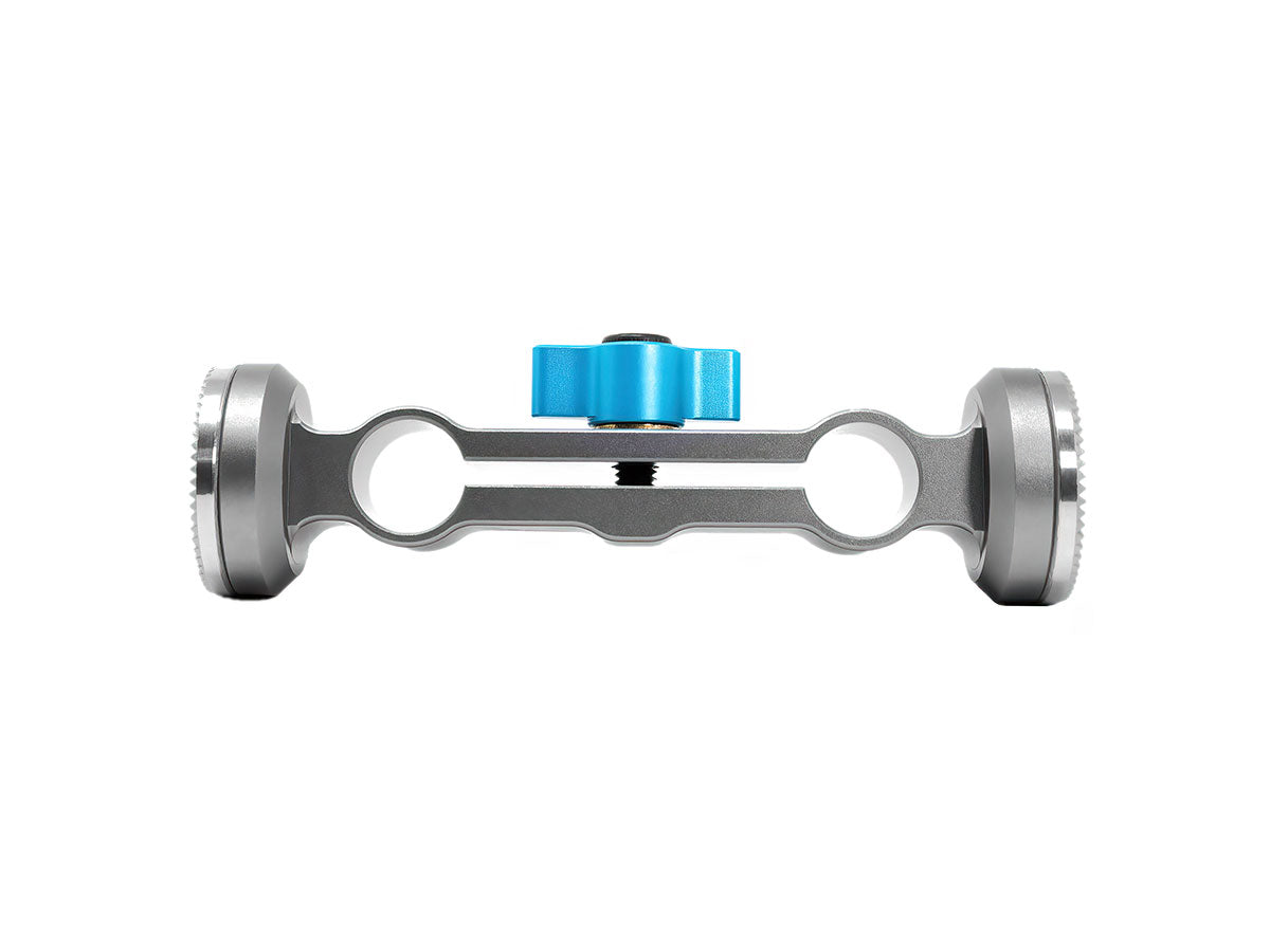 Kondor Blue 15mm ARRI Rosette Dual Rod Clamp - Space Grey