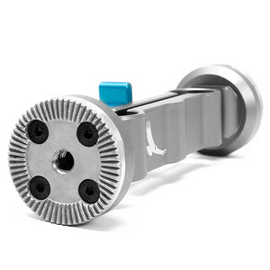 Kondor Blue 15mm ARRI Rosette Dual Rod Clamp - Space Grey