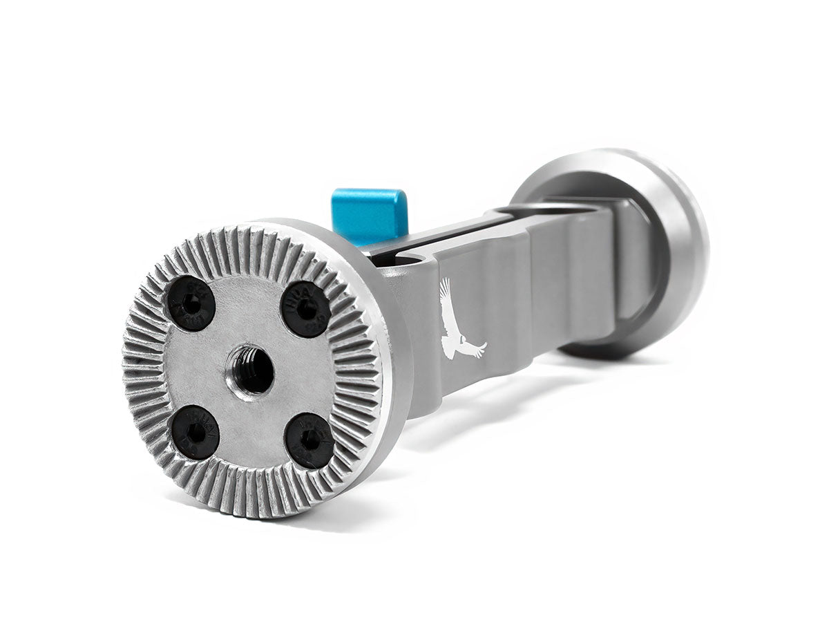 Kondor Blue 15mm ARRI Rosette Dual Rod Clamp - Space Grey