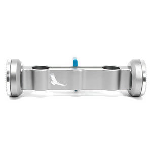 Kondor Blue 15mm ARRI Rosette Dual Rod Clamp - Space Grey