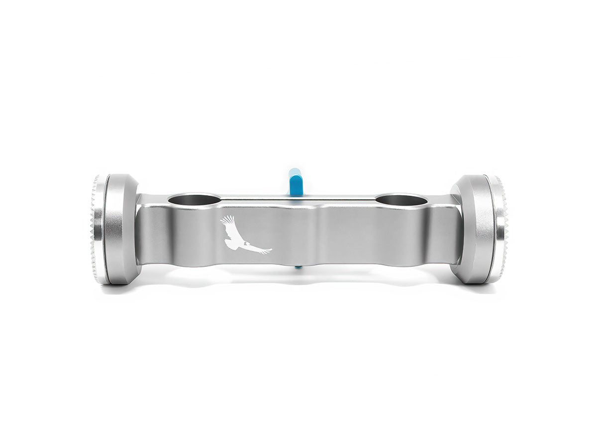 Kondor Blue 15mm ARRI Rosette Dual Rod Clamp - Space Grey