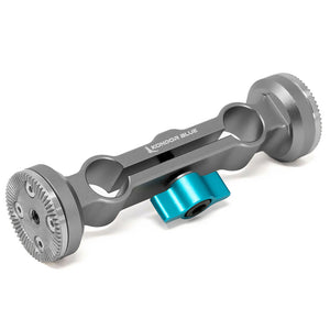 Kondor Blue 15mm ARRI Rosette Dual Rod Clamp - Space Grey