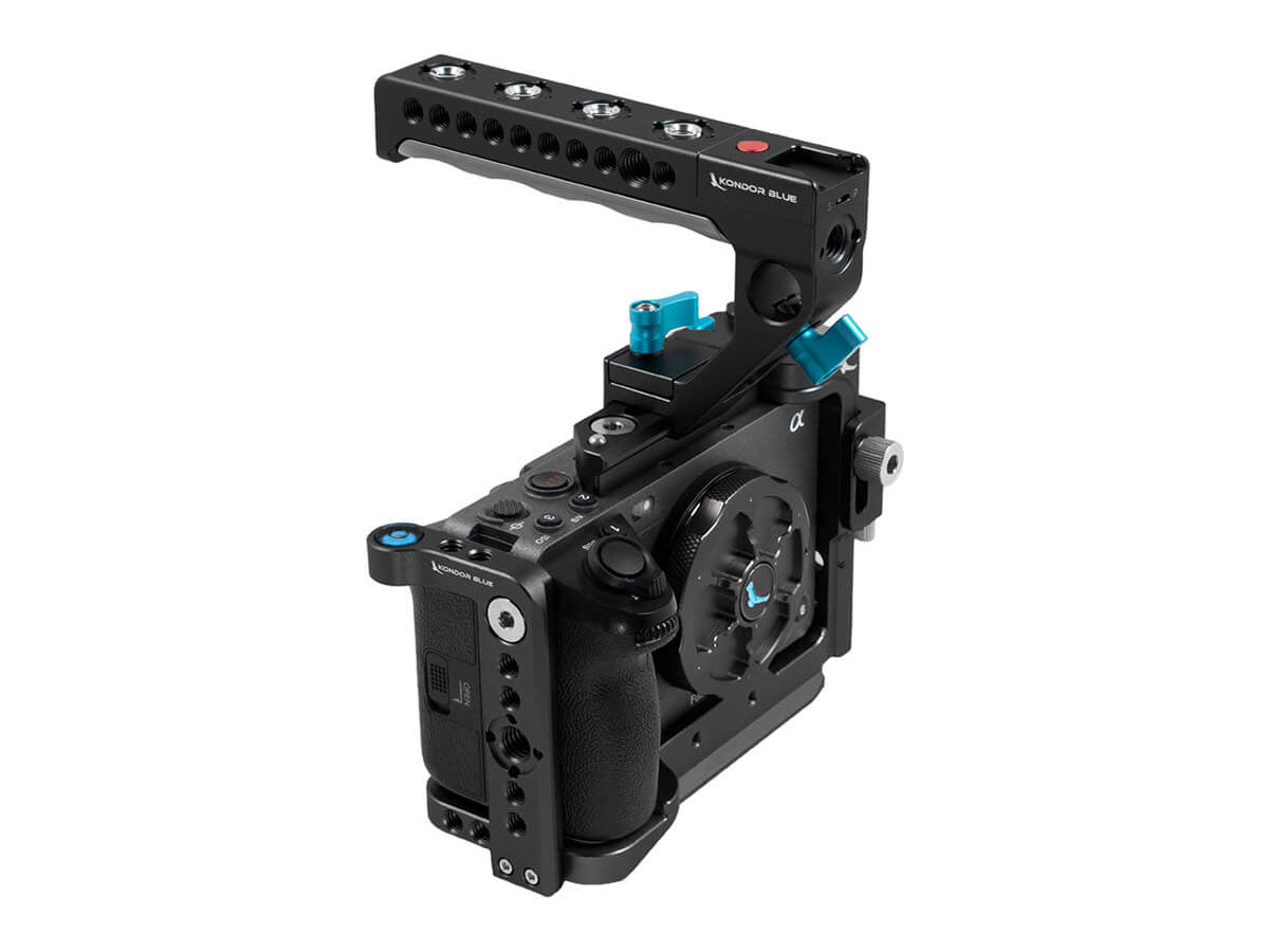 Kondor Blue Sony FX3 Cage (Top Handle) - Black
