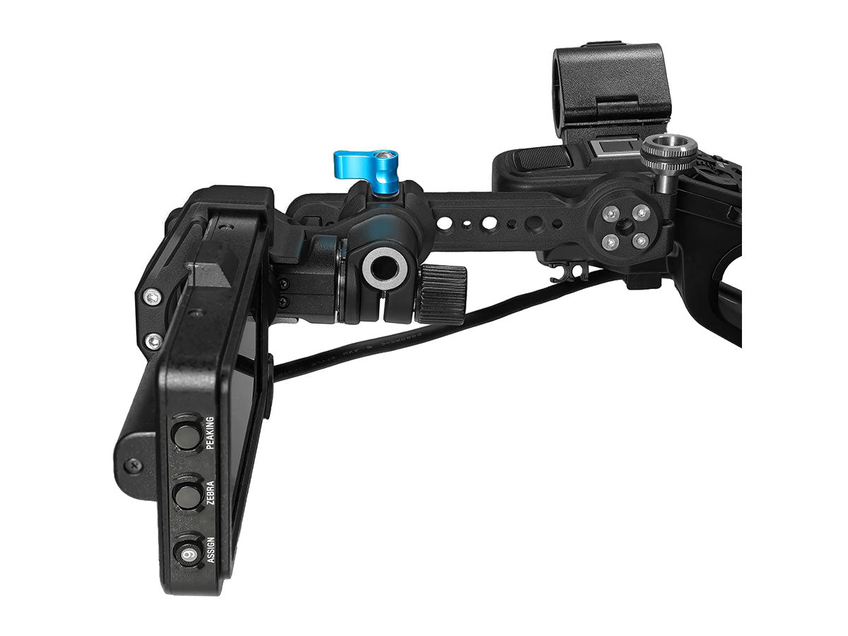 Kondor Blue EVF Bracket Stabilizer for Sony FX6 - Raven Black