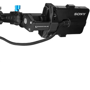Kondor Blue EVF Bracket Stabilizer for Sony FX6 - Raven Black