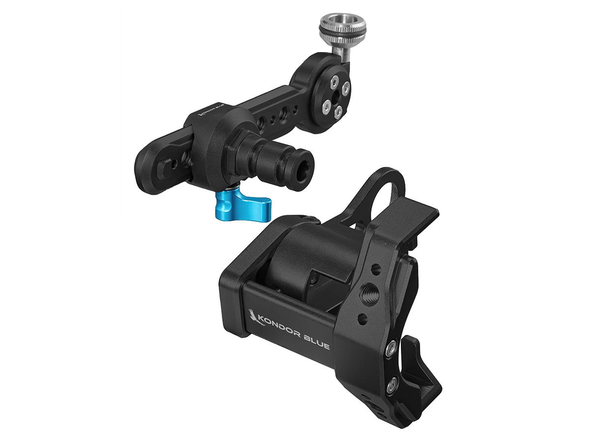Kondor Blue EVF Bracket Stabilizer for Sony FX6 - Raven Black