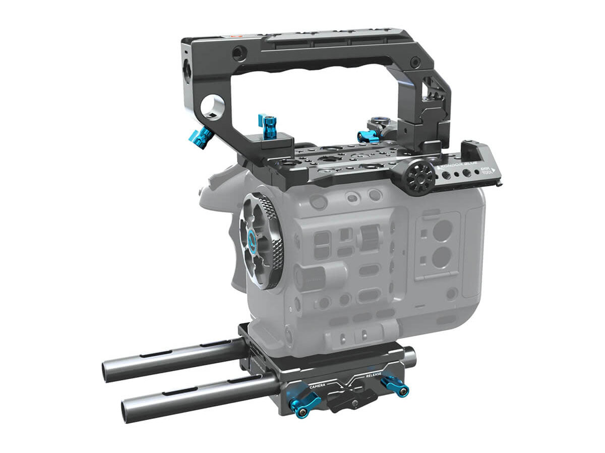 Kondor Blue Sony FX6 Cage System - Base Rig - Space Grey