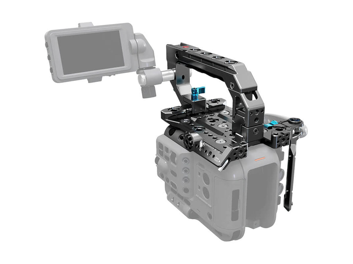 Kondor Blue Sony FX6 Cage System - Cage with Trigger Handle - Space Grey