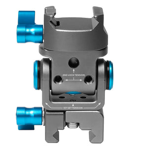 Kondor Blue NATO to NATO Swivel Tilt Monitor Mount (Pan/Tilt) - Space Grey
