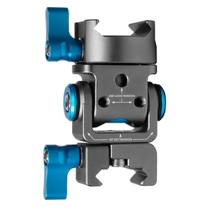 Kondor Blue NATO to NATO Swivel Tilt Monitor Mount (Pan/Tilt) - Space Grey