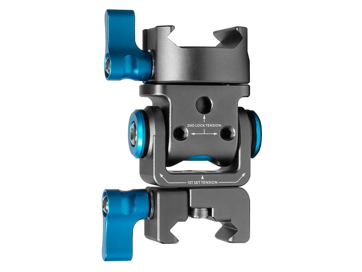 Kondor Blue NATO to NATO Swivel Tilt Monitor Mount (Pan/Tilt) - Space Grey