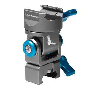 Kondor Blue NATO to NATO Swivel Tilt Monitor Mount (Pan/Tilt) - Space Grey