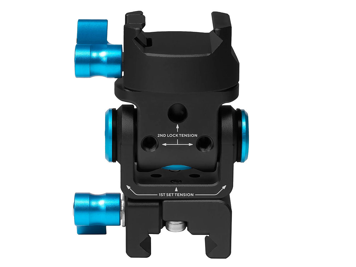 Kondor Blue NATO to NATO Swivel Tilt Monitor Mount (Pan/Tilt) - Raven Black