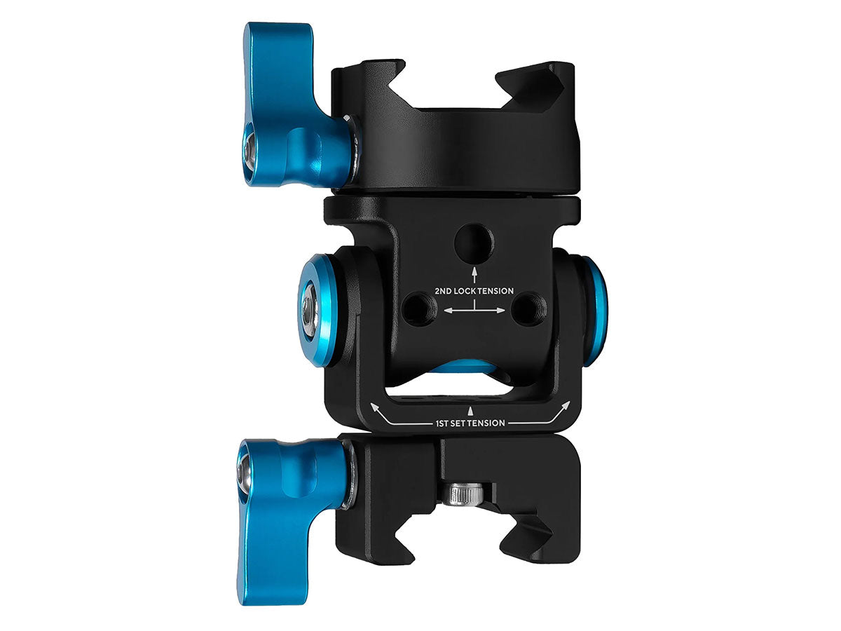Kondor Blue NATO to NATO Swivel Tilt Monitor Mount (Pan/Tilt) - Raven Black