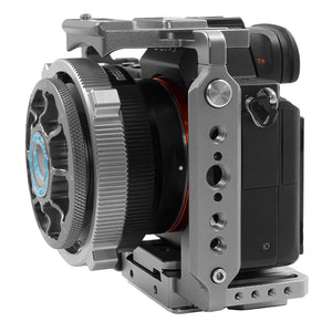 Kondor Blue Sony A1/A7 Series Cage (A1/A7S3/A74/A7R5) - Space Gray